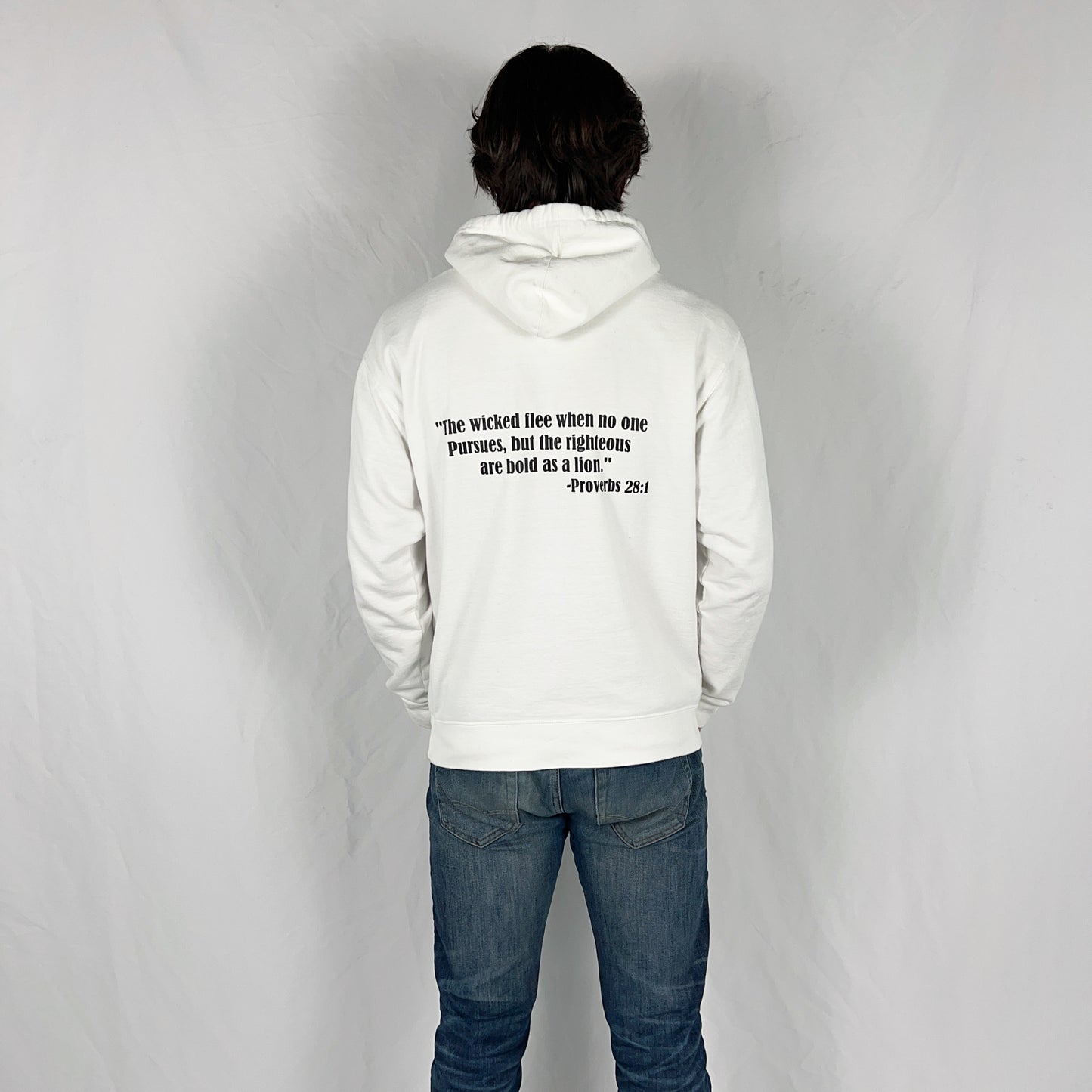 White-Black Sanctify hoodie