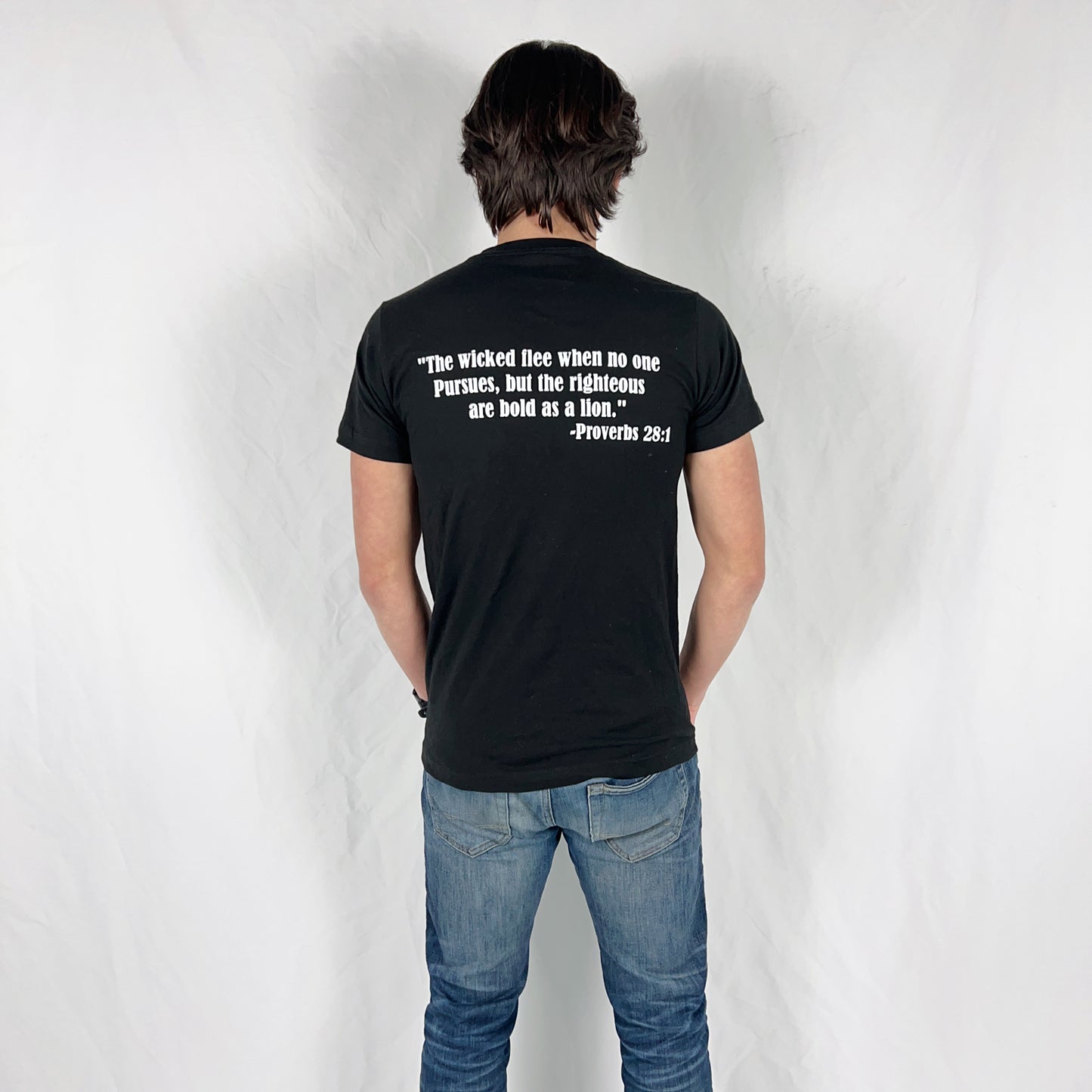 Black-White Sanctify T-Shirt