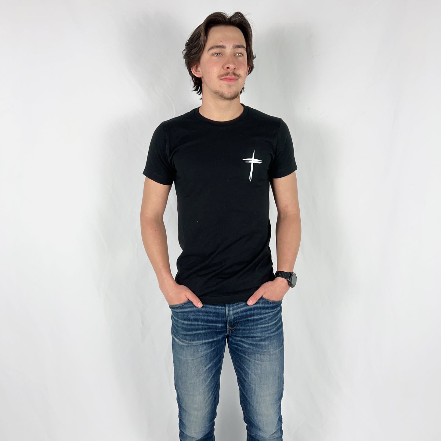Black-White True King T-Shirt