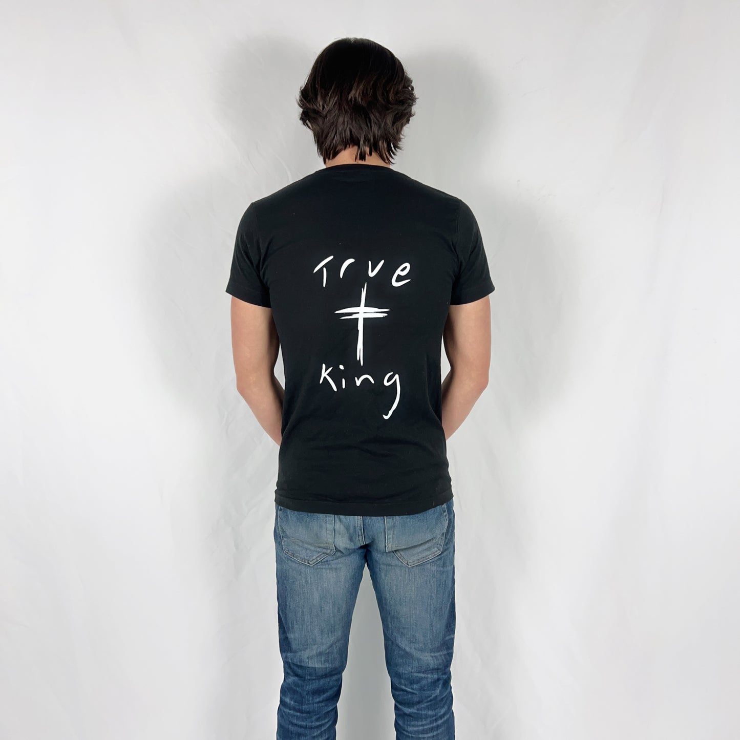 Black-White True King T-Shirt