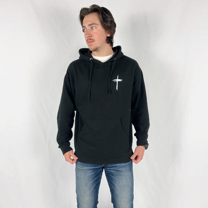 Black-White True king Hoodie