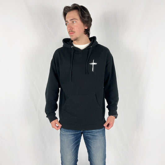 Black-White True king Hoodie