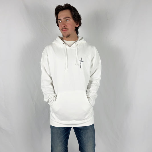 White-Black True King Hoodie