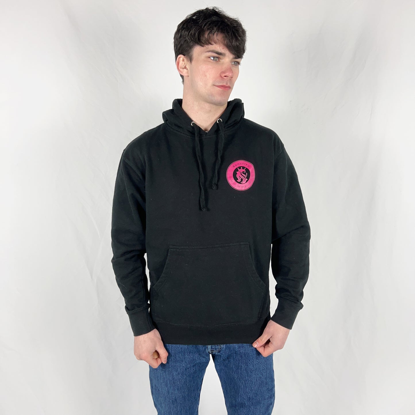Black-Pink Sanctify Hoodie