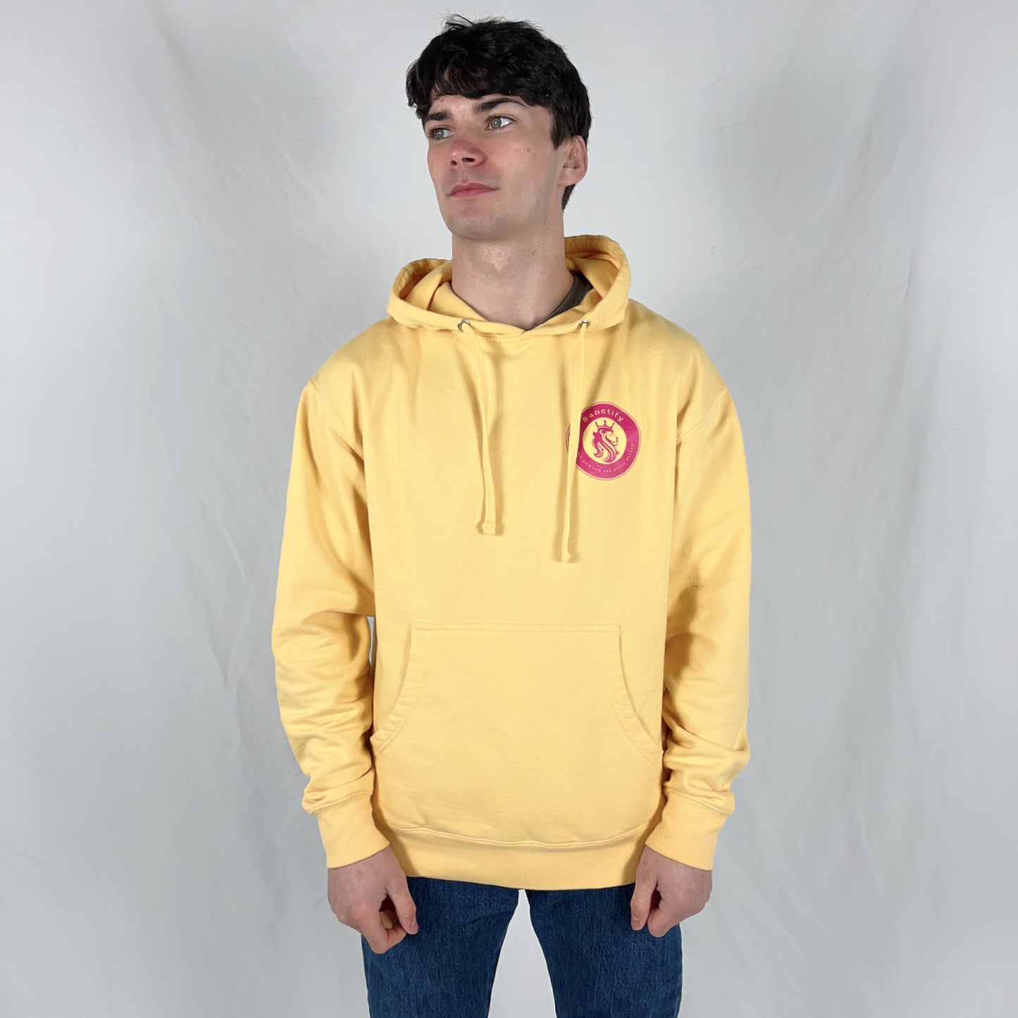 Peach-Pink Sanctify Hoodie