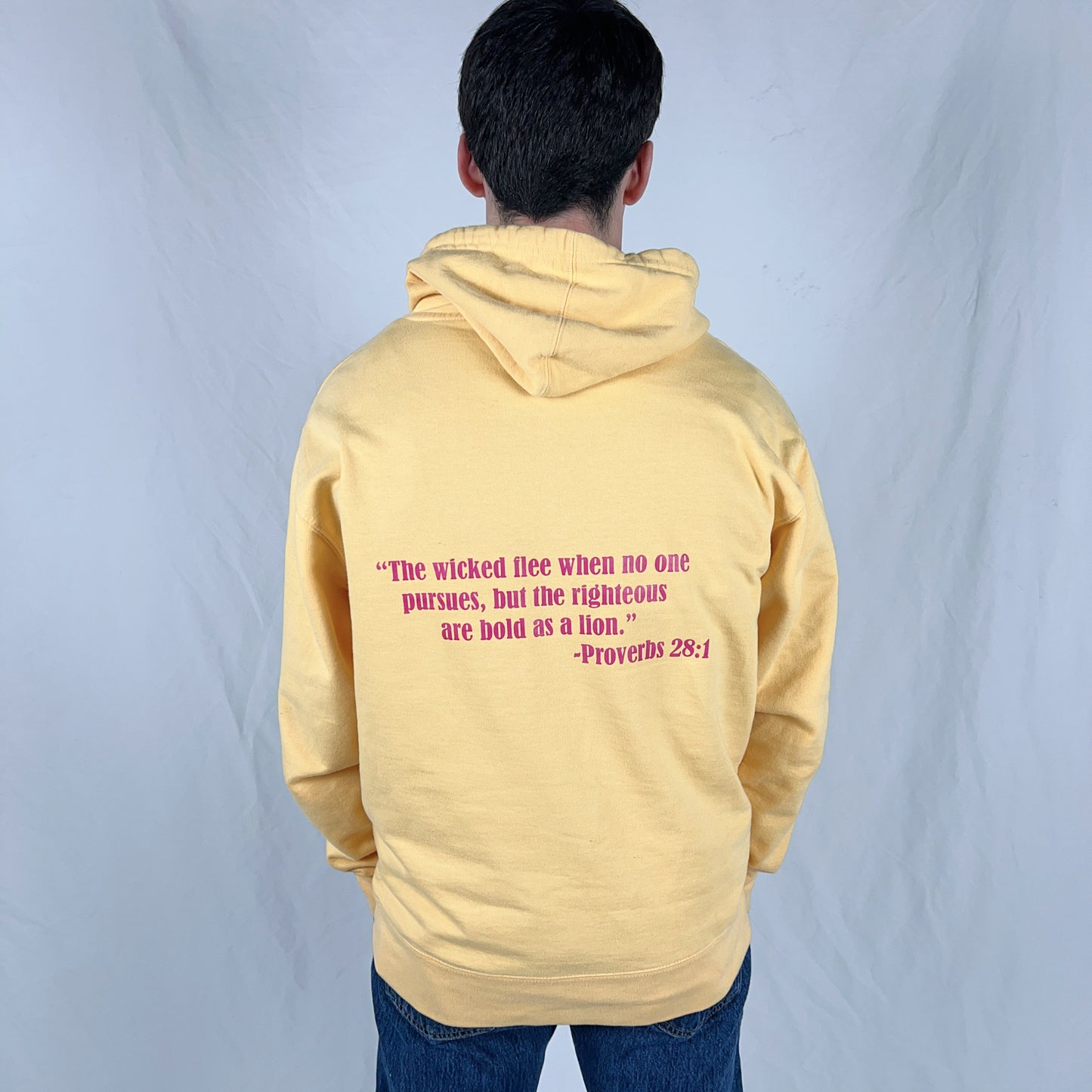 Peach-Pink Sanctify Hoodie