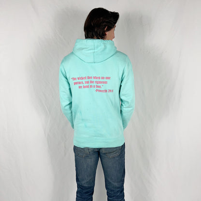 Mint-Pink Sanctify Hoodie
