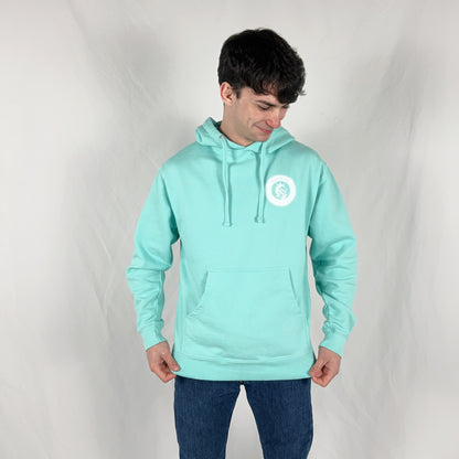 Mint-White Sanctify Hoodie