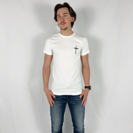 White-Black True King T-Shirt