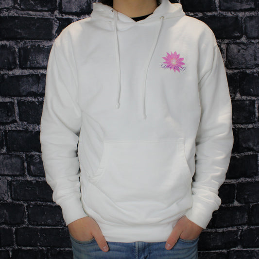 White Bitterroot flower Hoodie